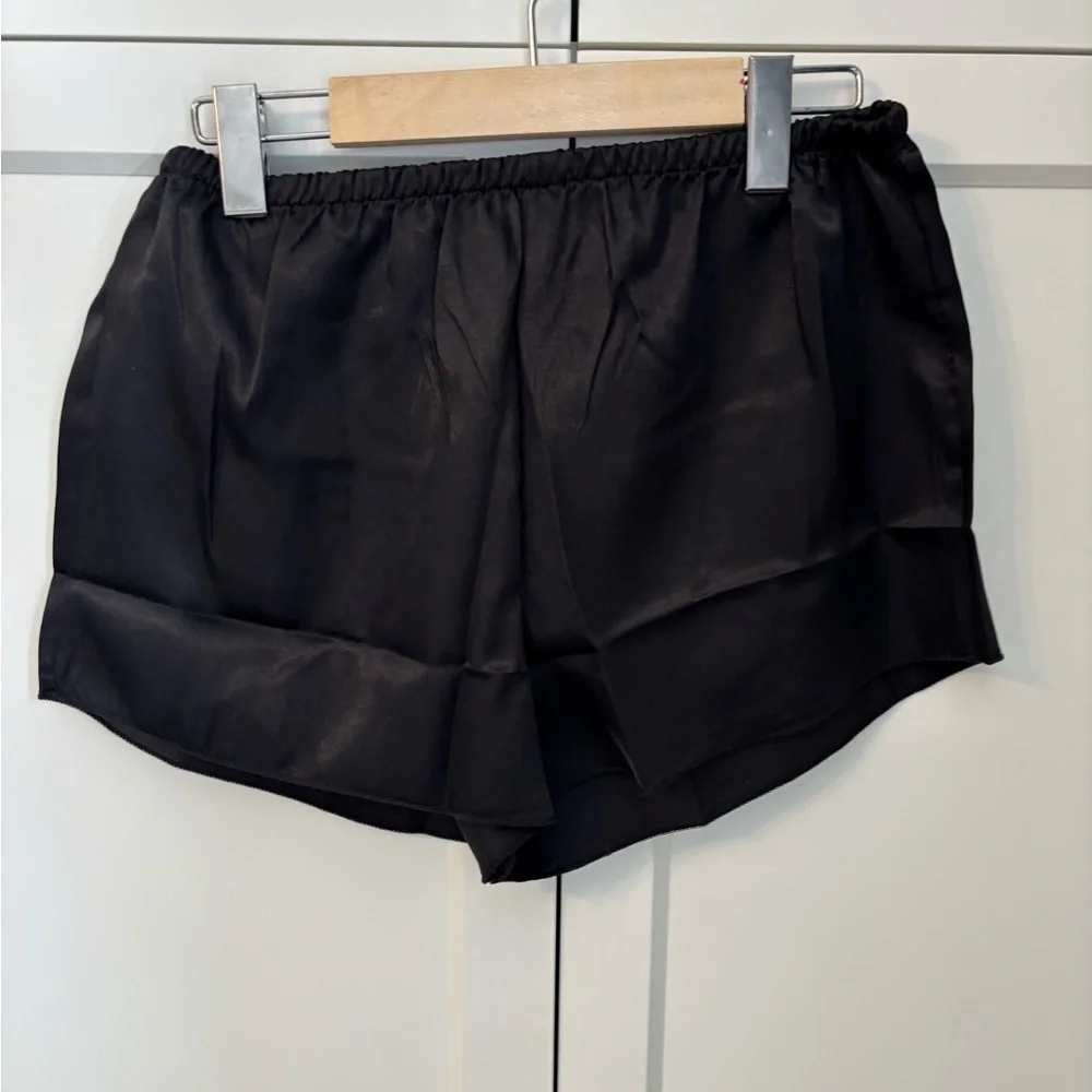 Black Pajama Set | Cami & Shorts | Size S | Soft Lightweight Sleepwear - Picture 4 of 12